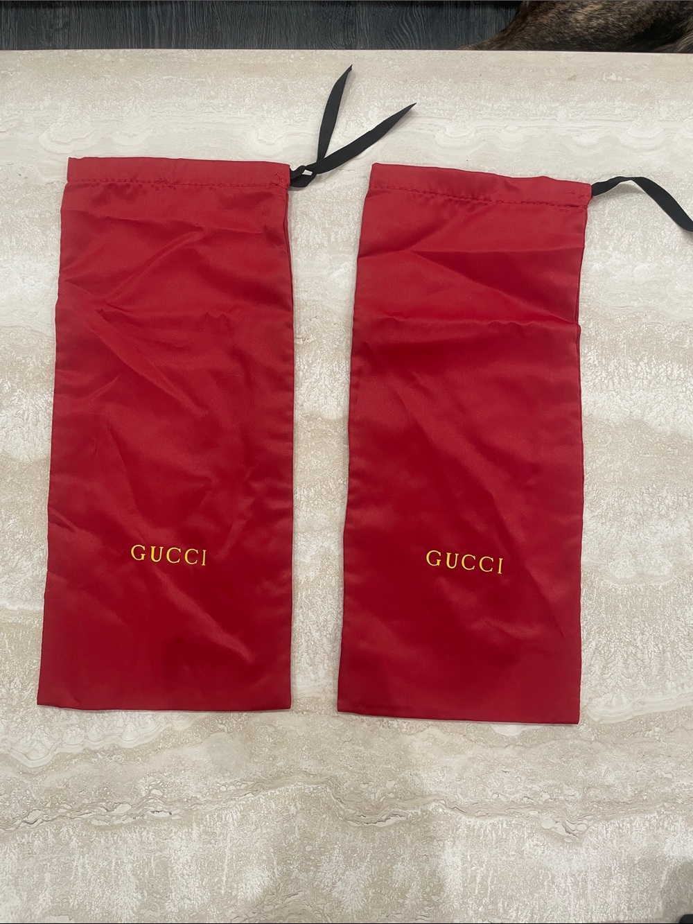 GUCCI dust bags. Set of 2